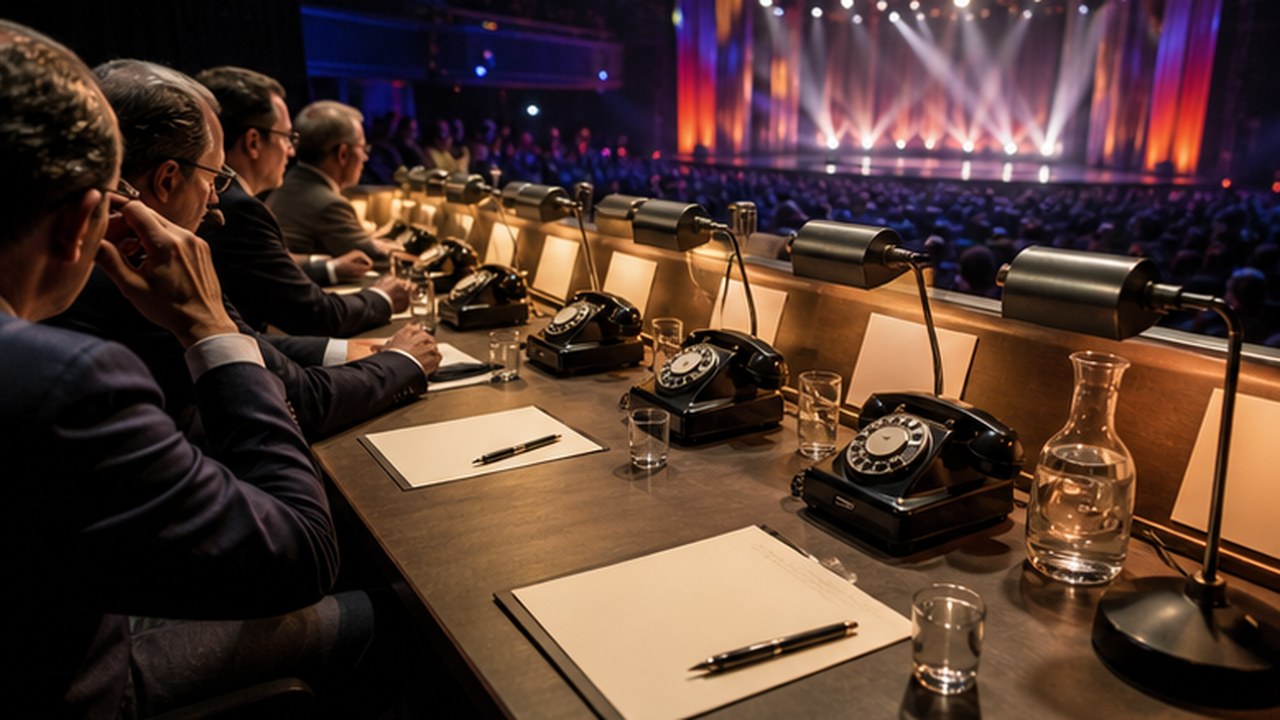 Imagen panor?mica profesional sobre La primera edición se decidió con un jurado que podía votarse a sí mismo en el art?culo 11 Curiosidades de Eurovisión que Cambiarán tu Forma de Verlo
