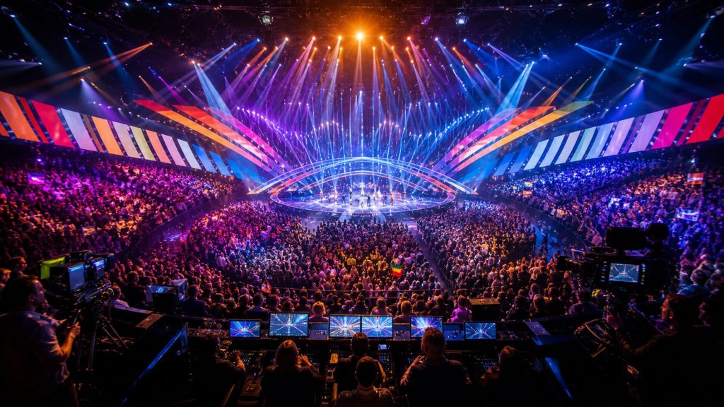 Imagen panor?mica profesional para el art?culo 11 Curiosidades de Eurovisión que Cambiarán tu Forma de Verlo