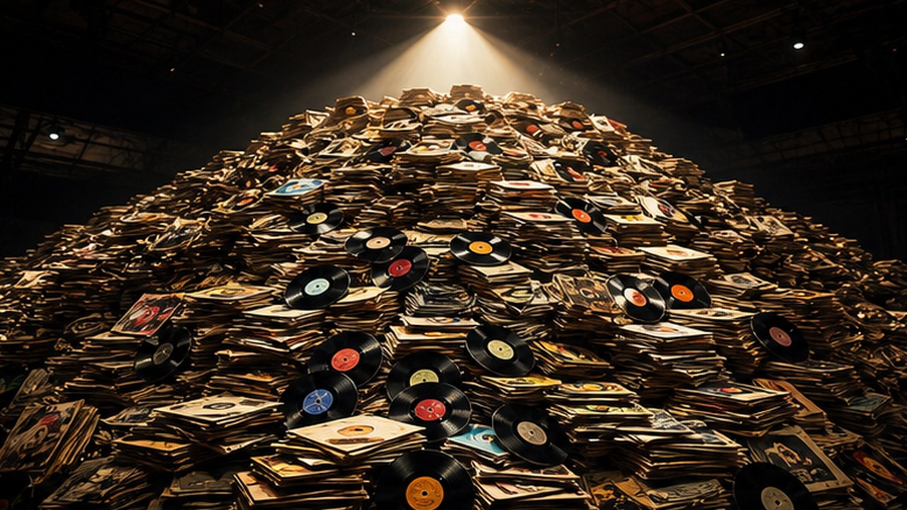 Imagen panor?mica profesional sobre El single más vendido de todos los tiempos (con matices, que aquí no engañamos a nadie) en el art?culo 10 Récords Guinness de la Música que Te Van a Dejar con la Boca Abierta