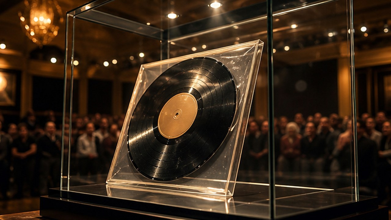Imagen panor?mica profesional sobre El disco más caro jamás vendido: una sola copia por 1,5 millones de dólares en el art?culo 10 Récords Guinness de la Música que Te Van a Dejar con la Boca Abierta