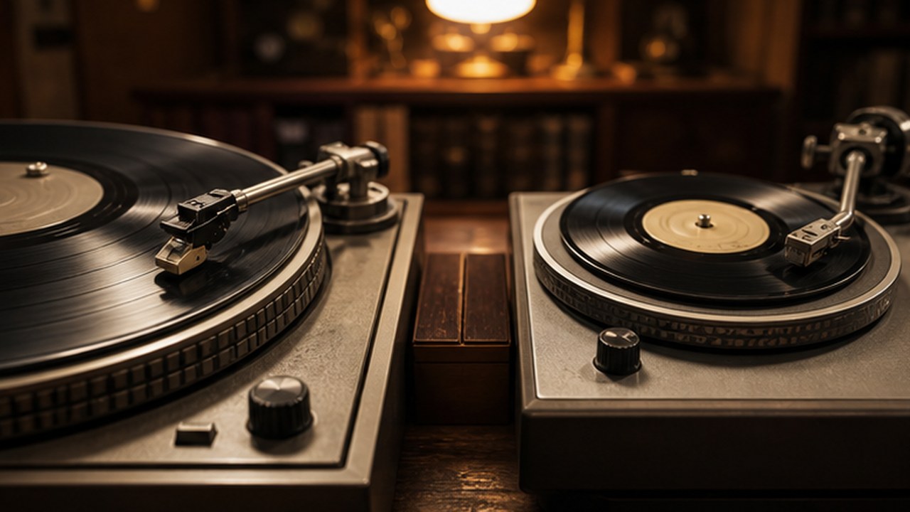 Imagen panor?mica profesional sobre RCA Victor contraataca con el 45 rpm y estalla la primera «guerra de formatos» de la música en el art?culo La Historia del Vinilo: 10 Curiosidades que lo Explican Todo