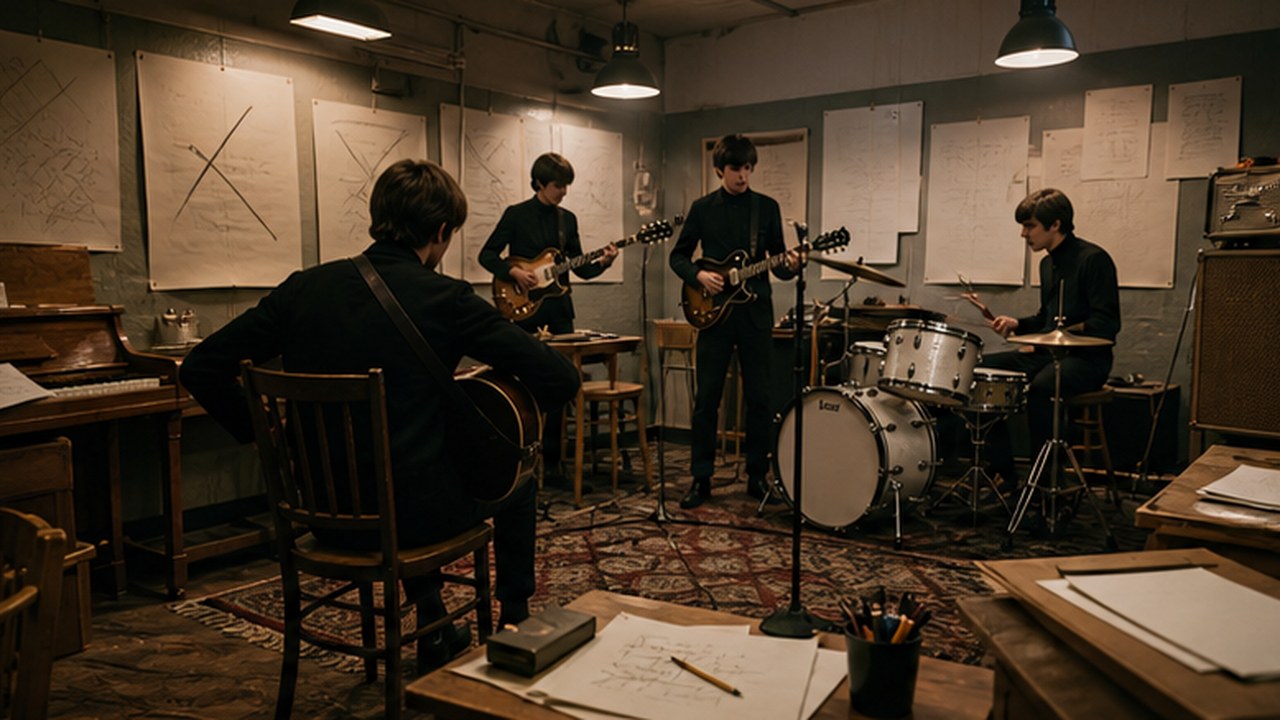 Imagen panor?mica profesional sobre Antes de ser The Beatles, se llamaban de formas vergonzosas en el art?culo 10 Curiosidades de los Beatles que Ni los Fans Más Fanáticos Conocen