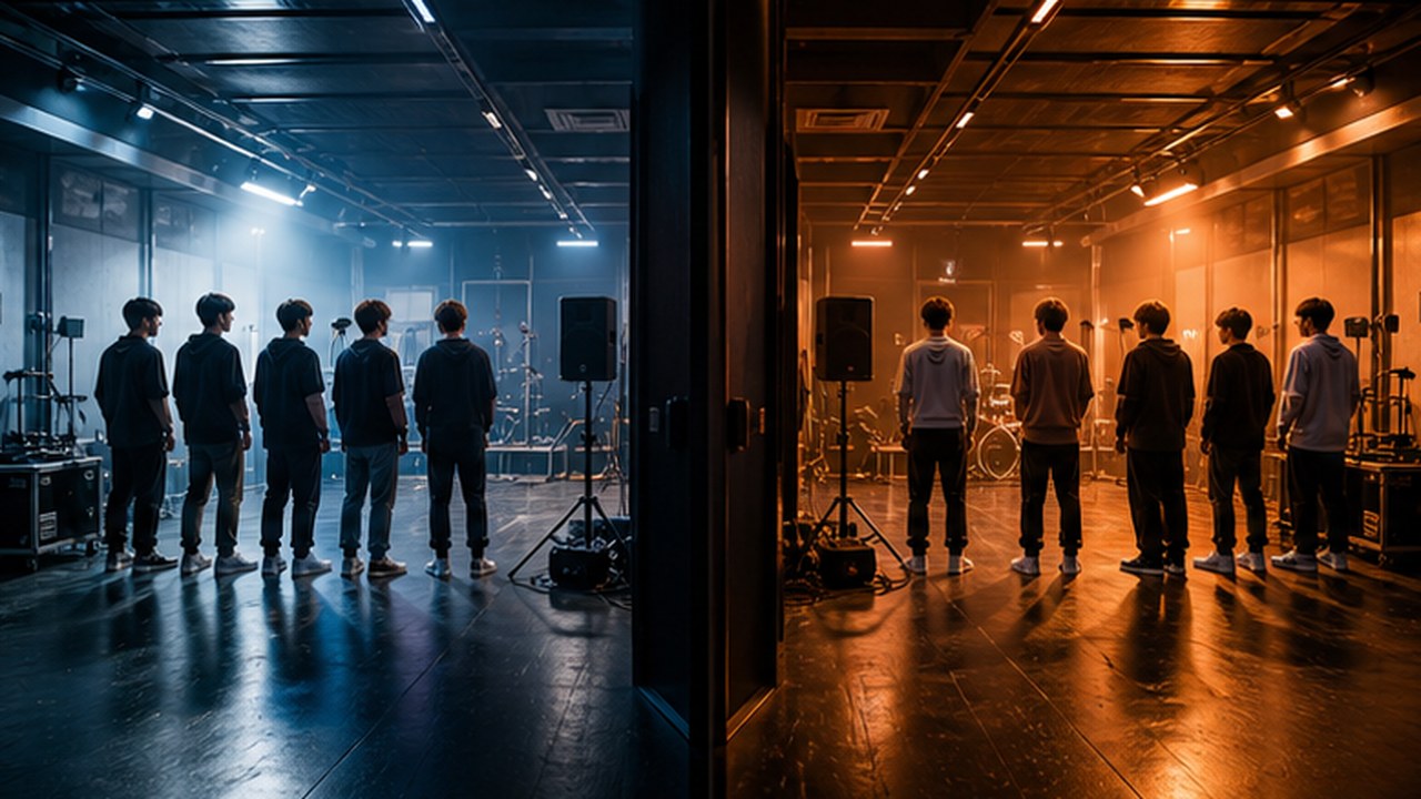 Imagen panor?mica profesional sobre Backstreet Boys y NSYNC fueron creados por el mismo hombre… para competir entre sí en el art?culo 8 Curiosidades sobre Boy Bands que No Sabías (y Te Van a Sorprender)