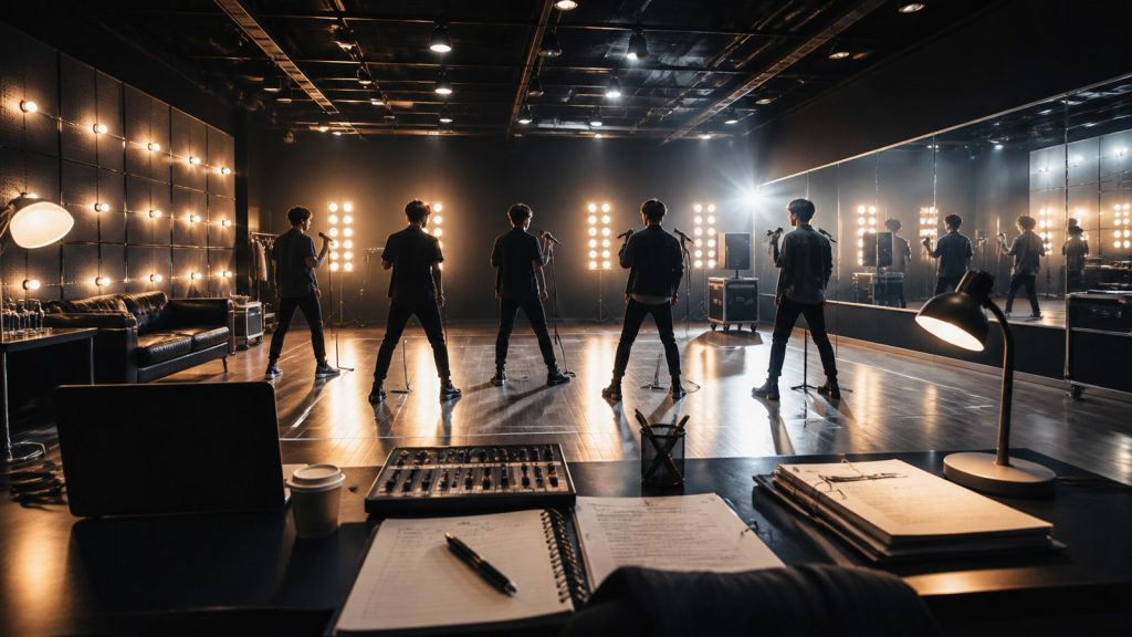 Imagen panor?mica profesional para el art?culo 8 Curiosidades sobre Boy Bands que No Sabías (y Te Van a Sorprender)