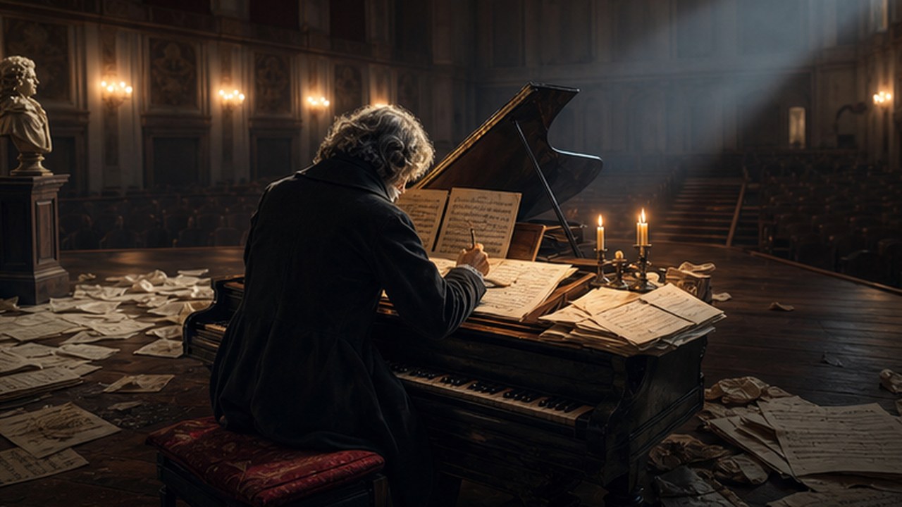 Imagen panor?mica profesional sobre Beethoven compuso su obra más brutal estando prácticamente sordo en el art?culo 10 Curiosidades de la Música Clásica que te Van a Cambiar la Perspectiva