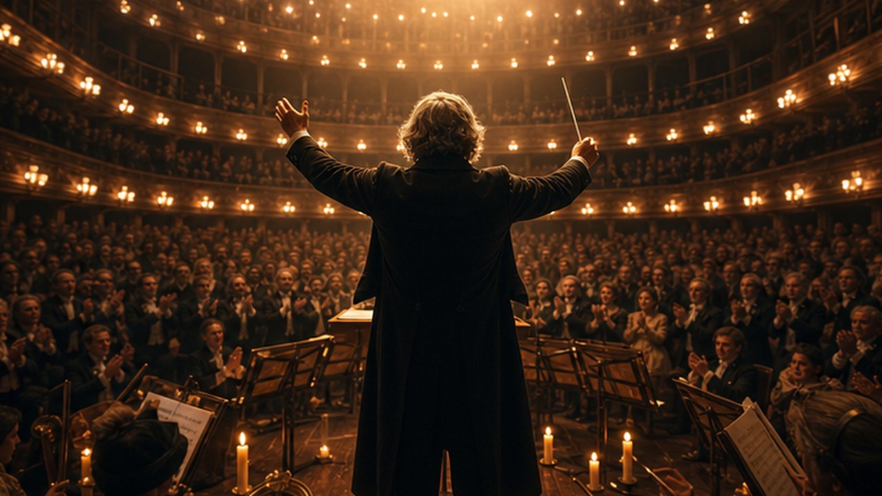 Imagen panor?mica profesional sobre En el estreno de la Novena, tuvieron que darle la vuelta para que viera los aplausos en el art?culo 10 Curiosidades de la Música Clásica que te Van a Cambiar la Perspectiva