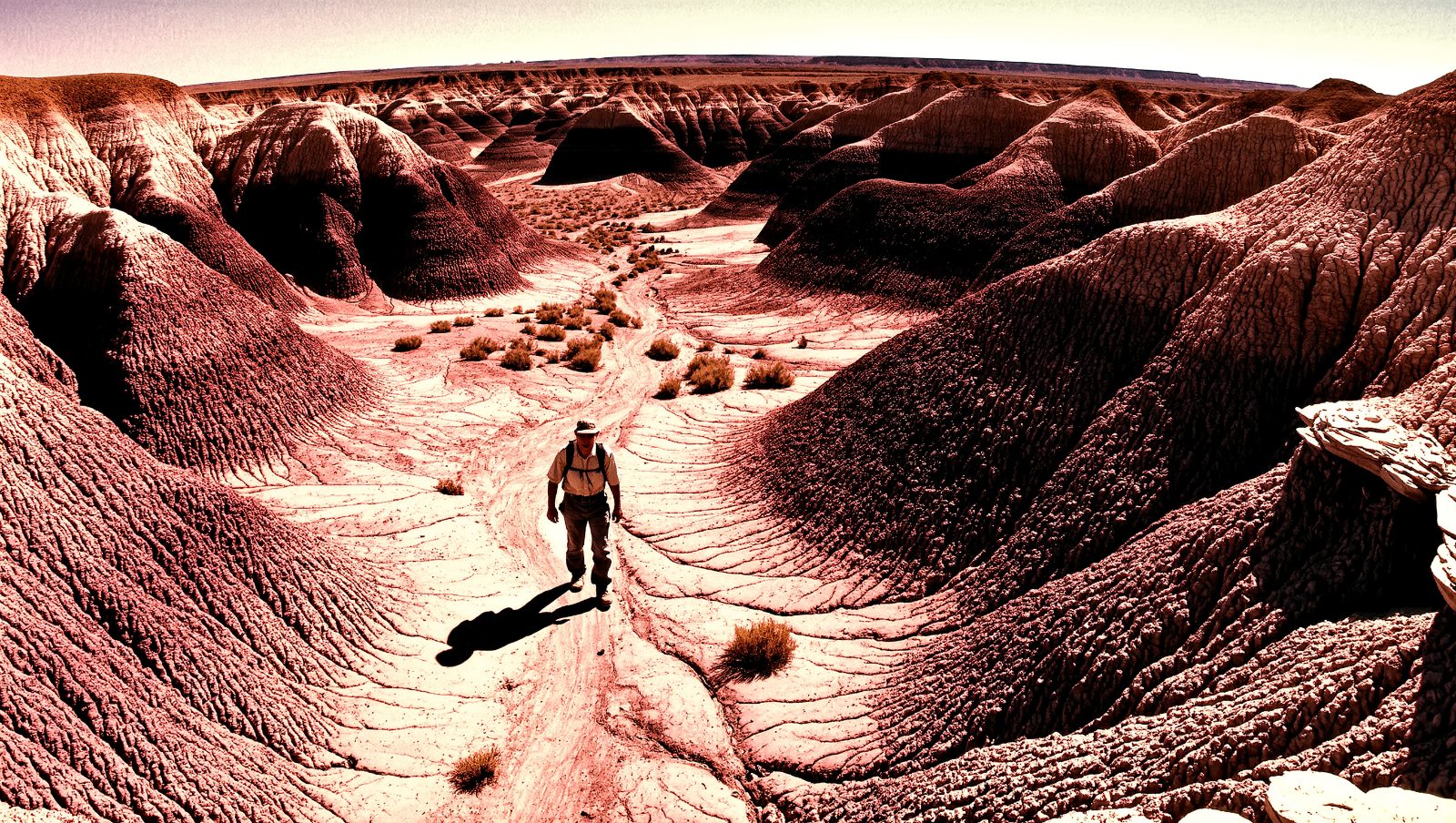 Bardenas Reales, desierto de Navarra comparado con el suroeste americano